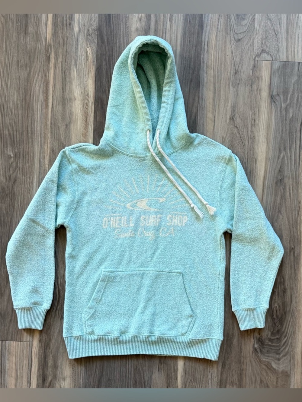 O'Neill Seafoam Green Hoodie Size S - Picture 3 of 7